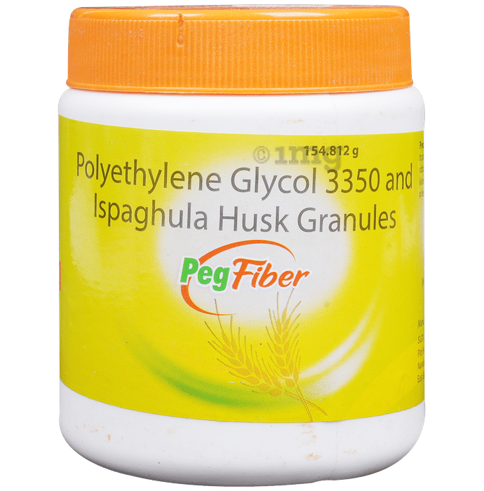 Pegfiber Polyethylene Glycol 3350 & Ispaghula Powder | Eases Constipation
