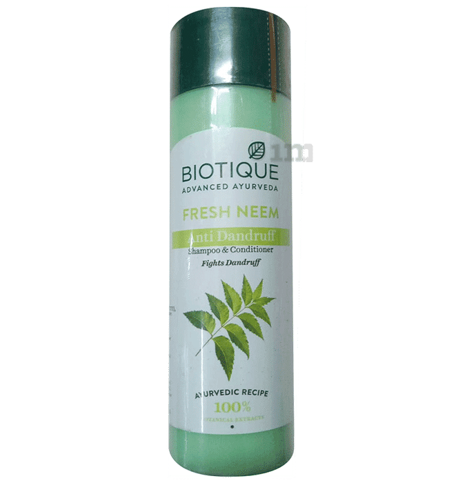 Biotique Fresh Neem Anti Dandruff Shampoo & Conditioner