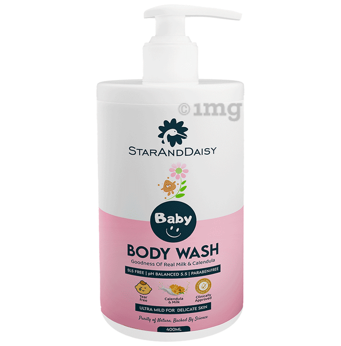 StarAndDaisy Baby Body Wash Pink