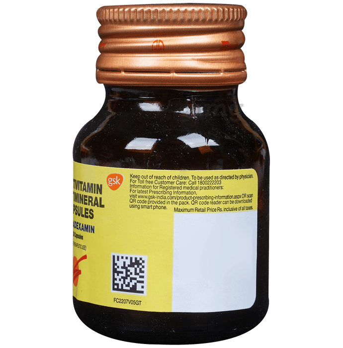 Becadexamin Multivitamin & Multimineral Capsule Soft Gelatin Capsule