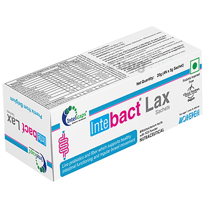 Intebact Lax Sachet (5gm Each)