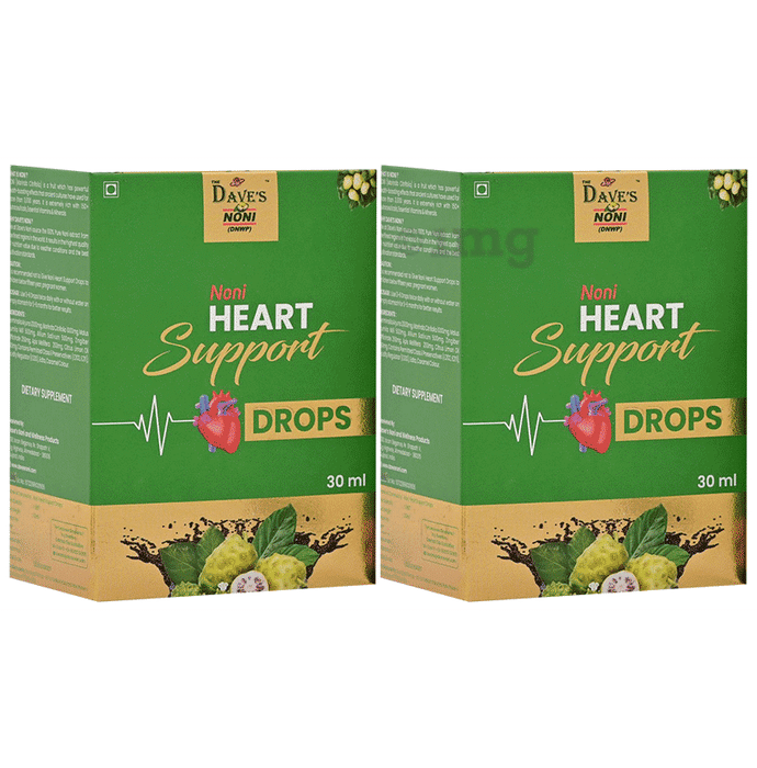 The Dave's Noni Heart Support Drops (30ml Each)