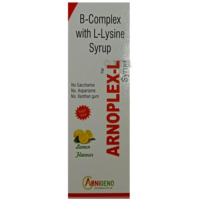 Arnoplex-L Syrup Lemon Sugar Free