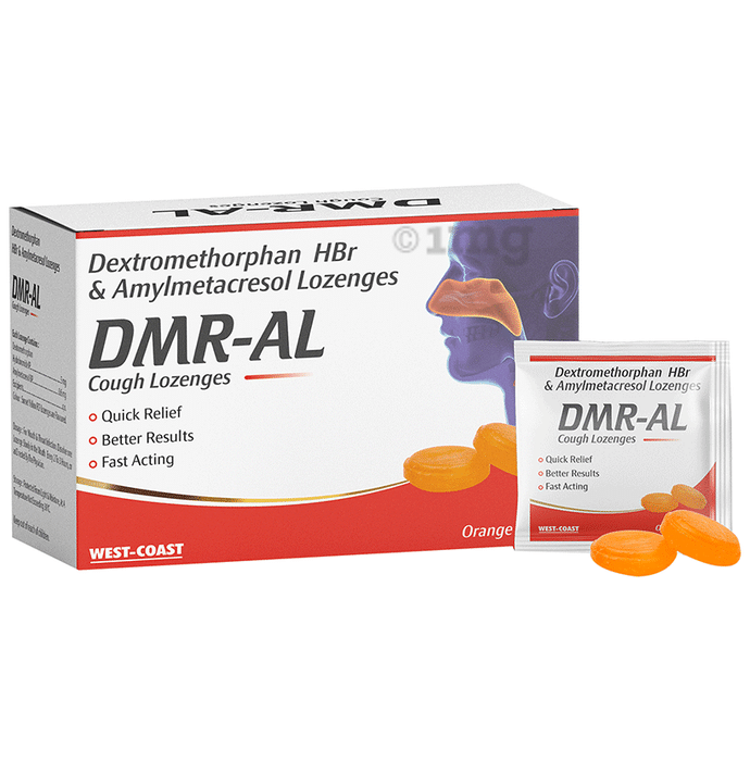 DMR-AL Cough Lozenges Orange