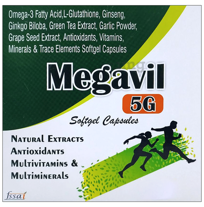 Megavil 5G Softgel Capsule