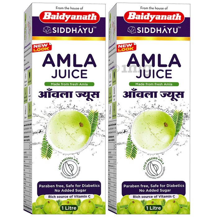 Baidyanath (Nagpur) Amla Juice (1Litre Each)