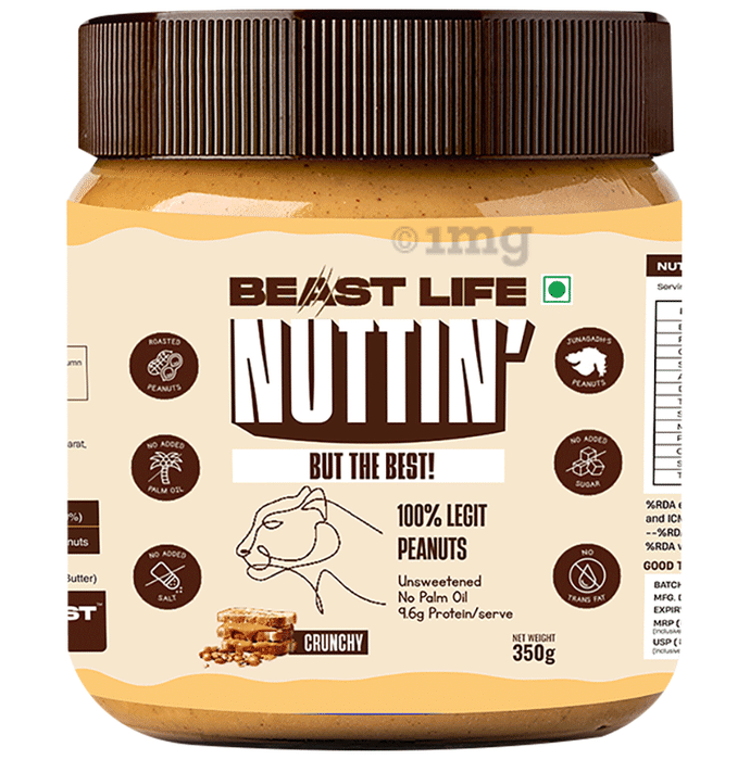 BeastLife Nutin Peanut Butter Crunchy