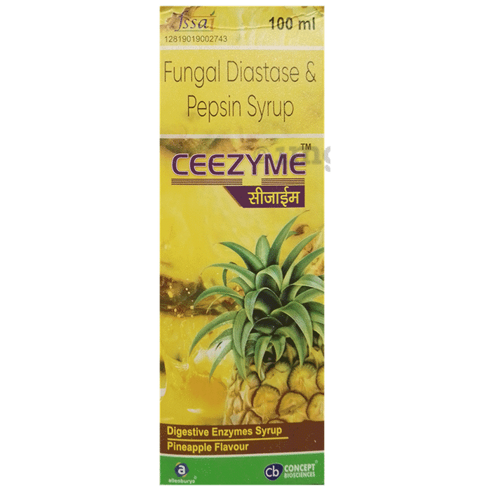 Ceezyme Syrup Pineapple