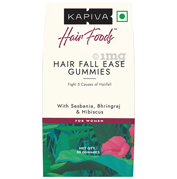 Kapiva Hair Gummies for Women| Natural Source of Biotin | Controls Hair fall