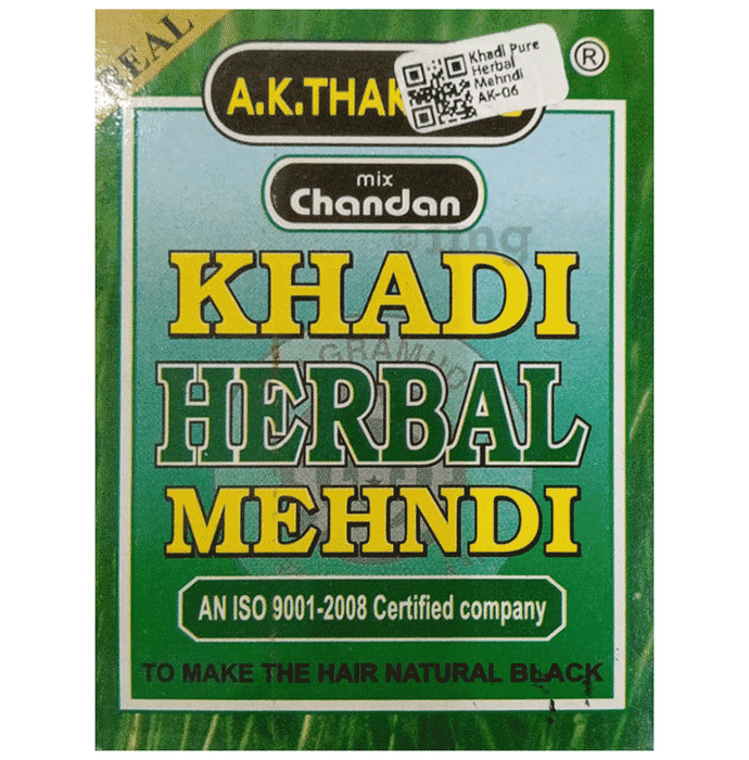 Khadi Pure Herbal Mehndi Powder Black