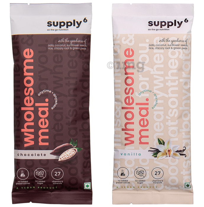 Supply6 Wholesome Meal Sachet (100gm Each) Assorted