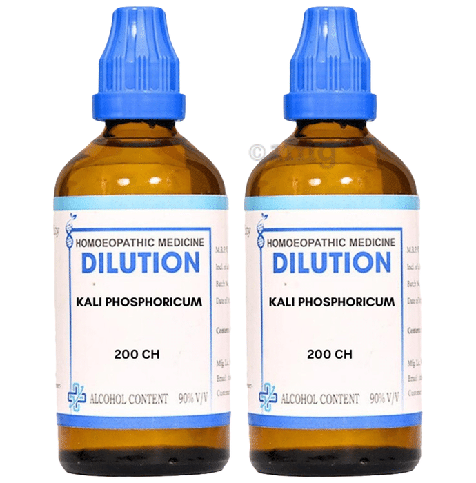 LDD Bioscience Kali Phosphoricum Dilution (100ml Each) 200 CH