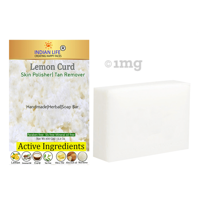 Indian Life Lemon Curd Soap Bar