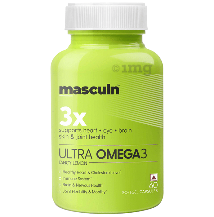 Masculn Ultra Omega 3 Softgel Capsule