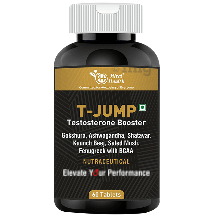 Hiral Health T-JUMP Testosterone Booster Tablet (60 Each)