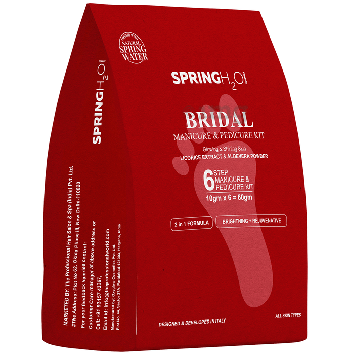 Spring H2O Bridal Manicure and Pedicure Kit