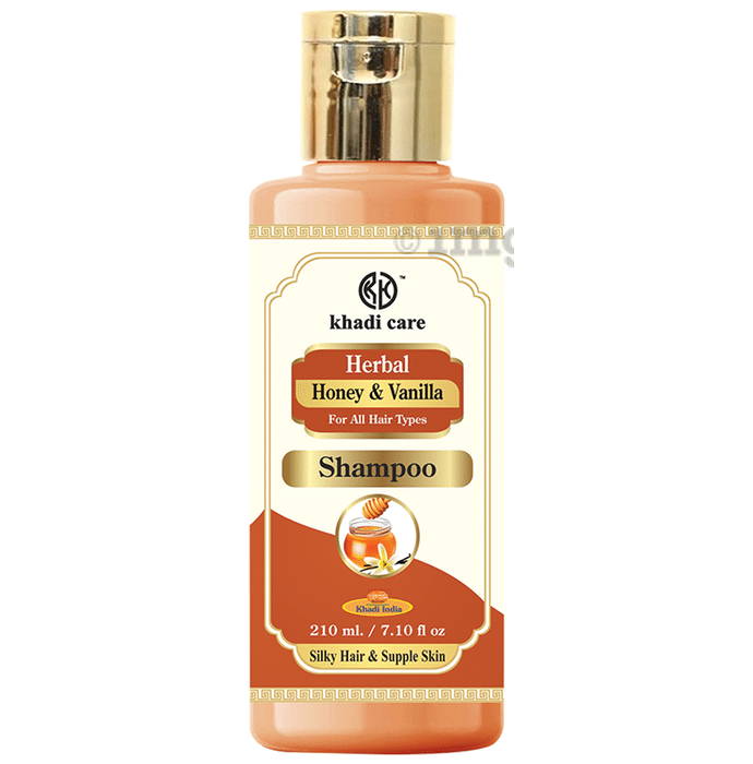 Khadi Care Herbal Honey and Vanilla Shampoo