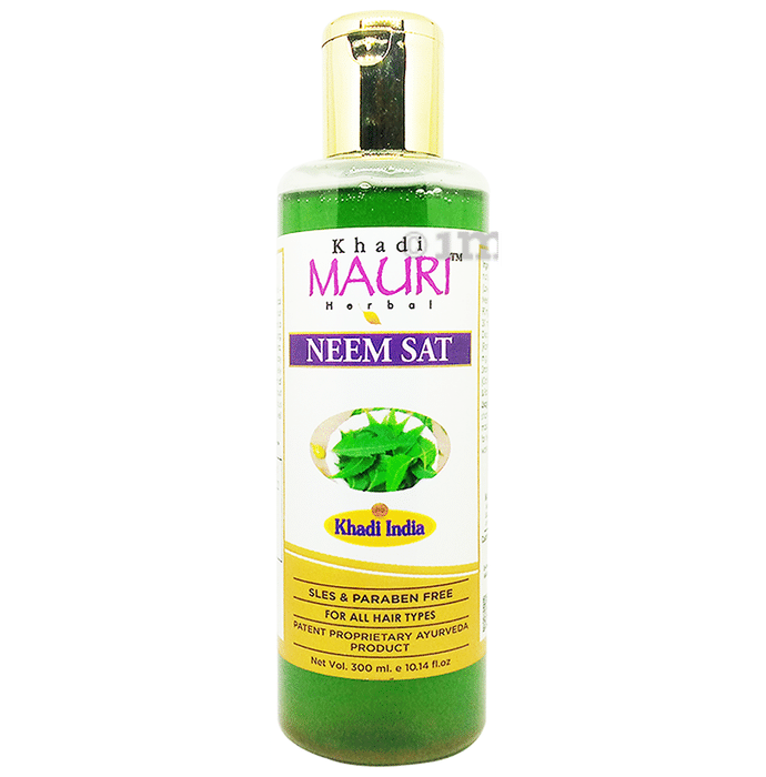 Khadi Mauri Herbal Neem Shampoo (300ml Each)