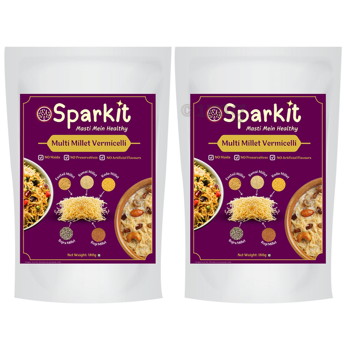 Sparkit Multi Millet Vermicelli (180gm Each)