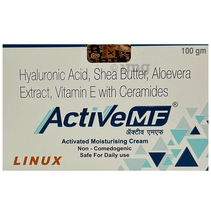 Active MF Activated Moisturising Cream | With Hyaluronic Acid & Vitamin E