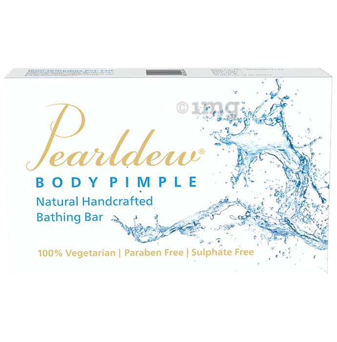 Pearldew Body Pimple Natural Handcrafted Bathing Bar