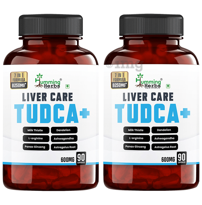Humming Herbs Liver Care Tudca + Capsule (90 Each)
