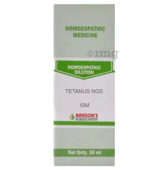 Bakson's Homoeopathy Tetanus Nos. Dilution 10M