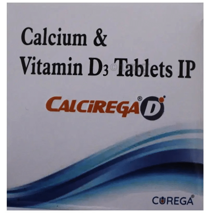 Calcirega D Calcium & Vitamin D3 Tablet