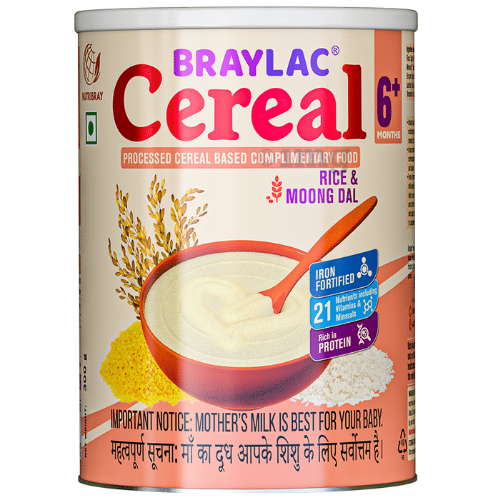 Braylac Cereal Powder Rice & Moongdal