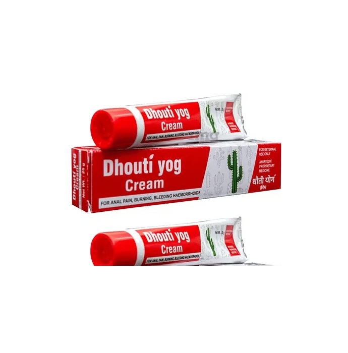 Dhouti-Yog Piles Cream (25gm Each)