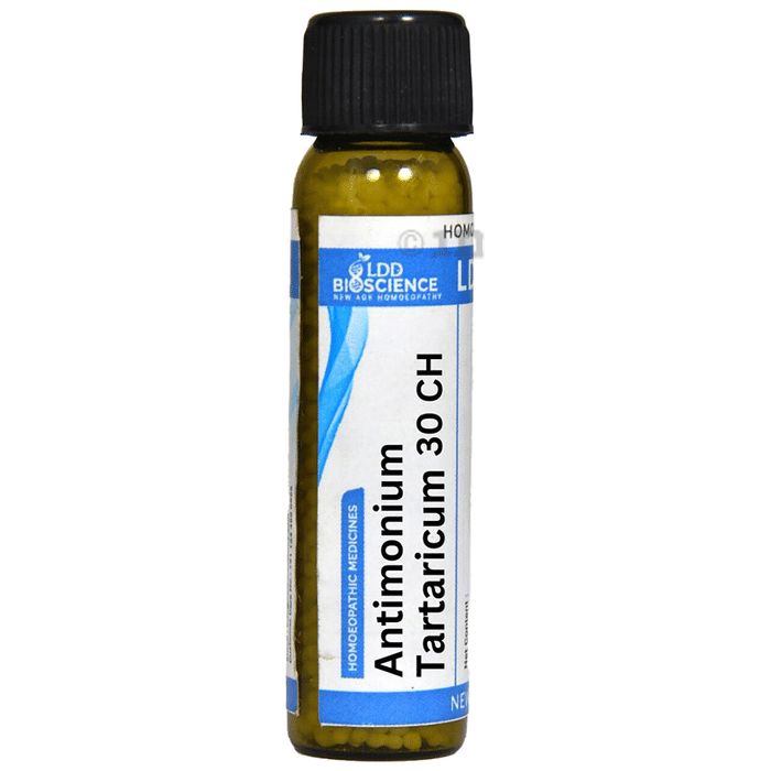 LDD Bioscience Antimonium Tartaricum Globules 30 CH