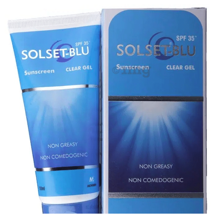 Solset-Blu SPF 35 Sunscreen Gel