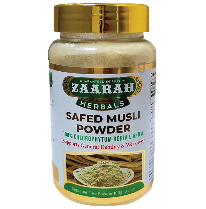 Zaarah Herbals Safed Musli Powder