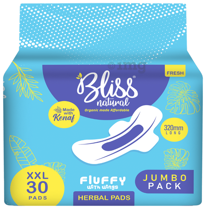 Bliss Natural Fluffy Herbal Sanitary Pad XXL