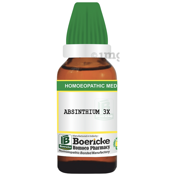 Boericke Absinthium Dilution (30ml Each) 3X