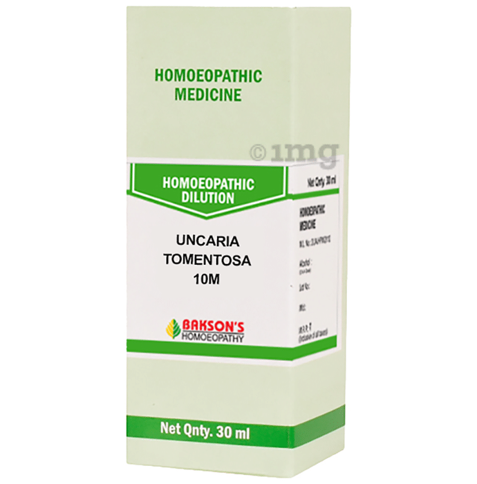 Bakson's Homoeopathy Uncaria Tomentosa Dilution 10M