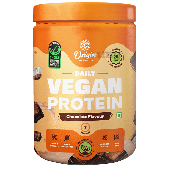 Origin Nutrition Vegan Plant Protein Powder Chocolate