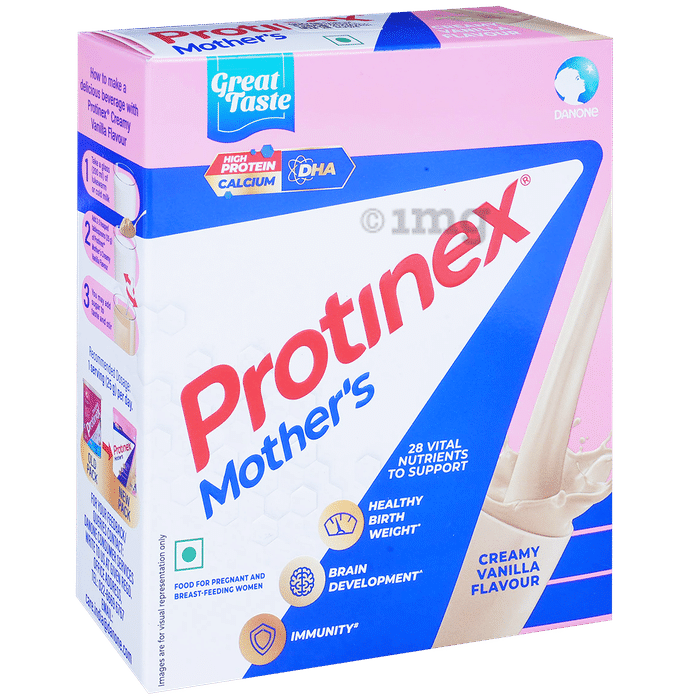 Mother’s Drink with DHA, Vitamins & Protein | Nutrition Formula Cream Vanilla Powder Refill Pack