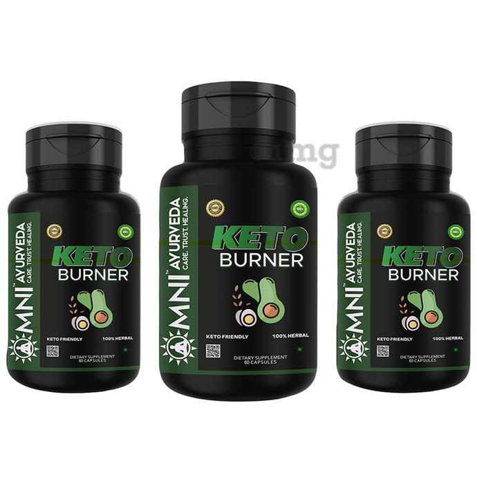 Omni Ayurveda Keto Burner Capsule (60 Each)