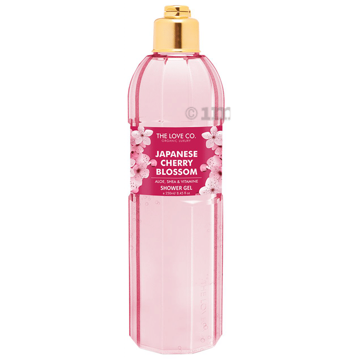 The Love Co. Japanese Cherry Blossom Bath & Shower Gel