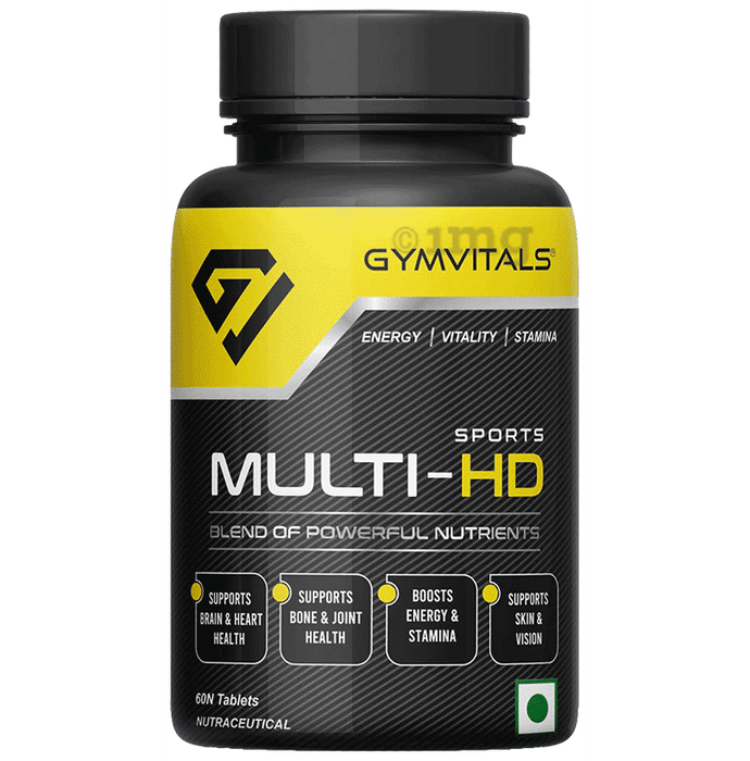 Gymvitals Sports Multi-HD Multivitamin Tablet