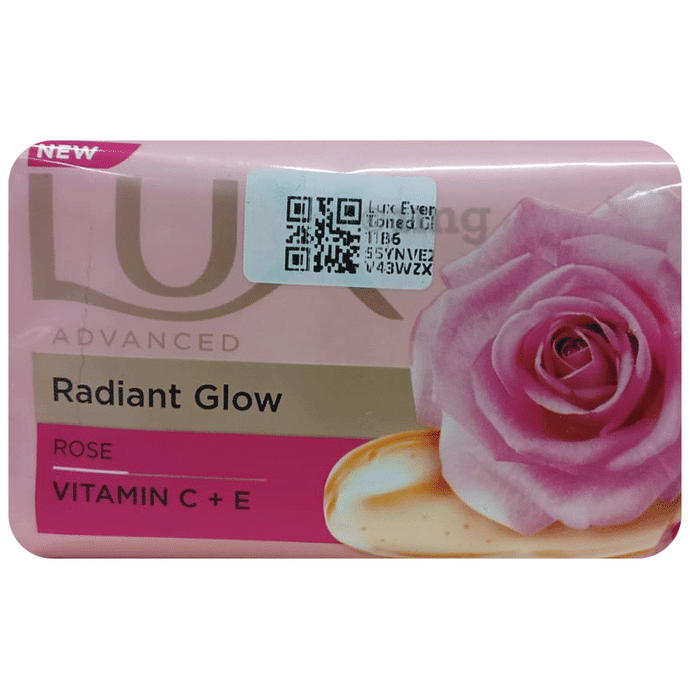 Lux Advanced Radiant Glow Soap (150gm Each) Rose