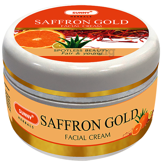 Sunny Herbals Saffron Gold Facial Cream