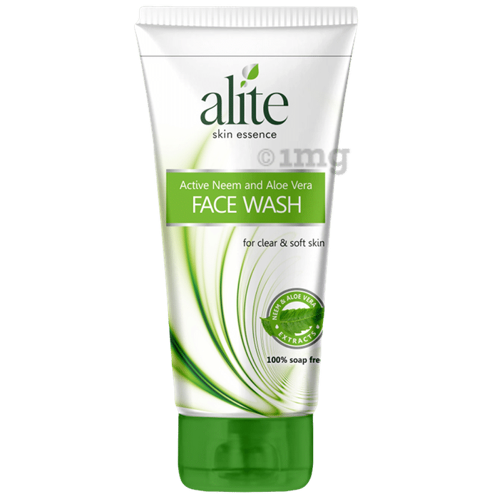 Alite Active Neem and Aloe Vera Face Wash for Clear & Soft Skin