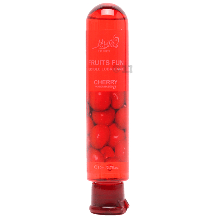 Fruits Fun Water Based Edible Lubricant Cherry