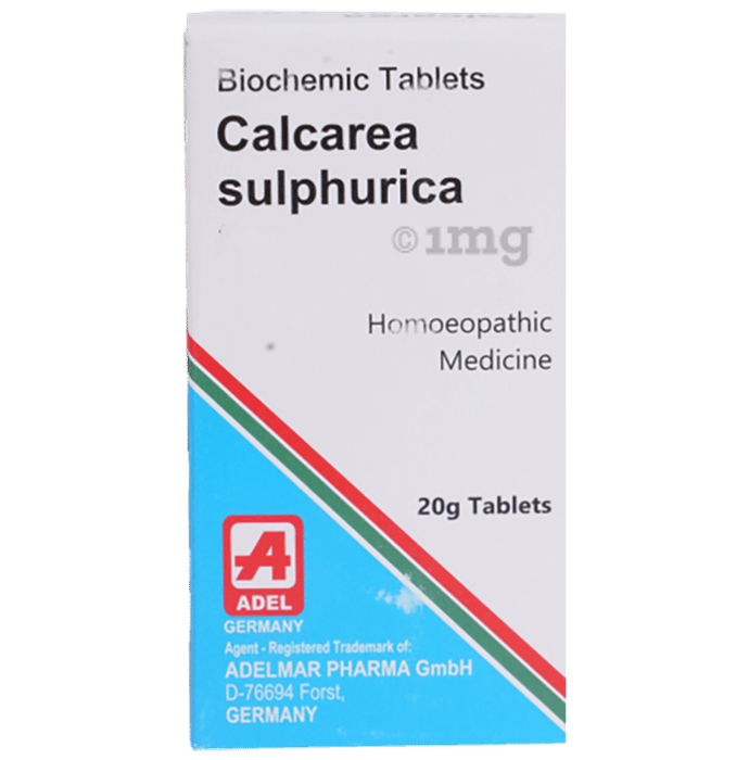 ADEL Calcarea Sulphuricum Biochemic Tablet 30X