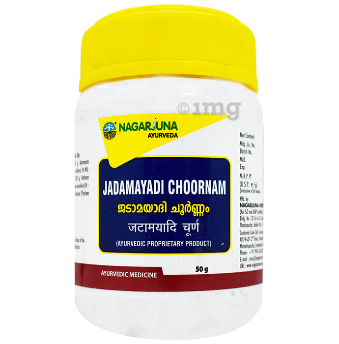 Nagarjuna Ayurveda Jadamayadi Chooranam