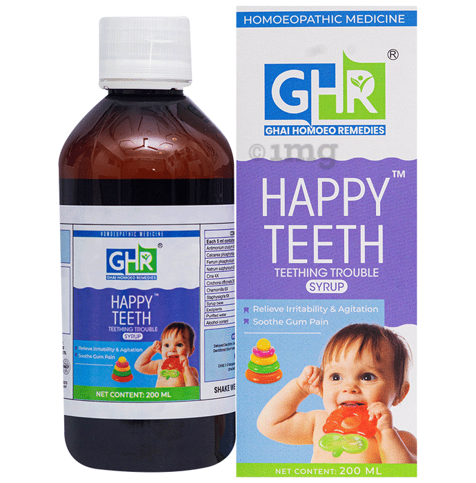 Ghai Homoeo Remedies Happy Teeth Syrup