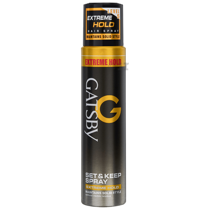 Gatsby Set & Keep Hair Spray Extreme Hold