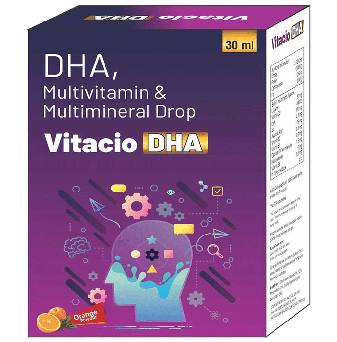 Vitacio DHA Orange Oral Drops